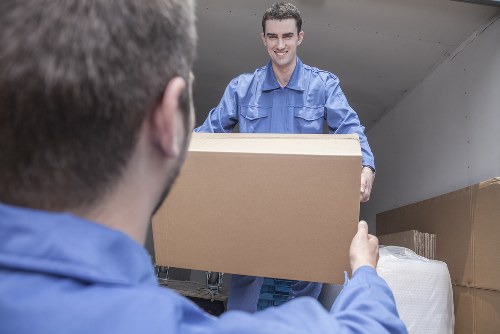 Van service helping with a local move in Brixton