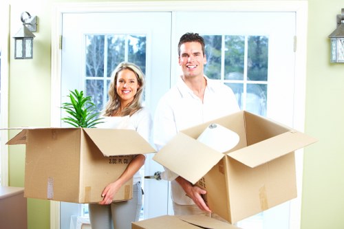 Commercial removals service for an office move in Brixton
